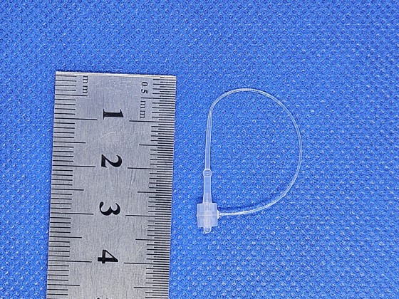 Security Loops 3inch (76mm) Clear Plastic Bx/10,000
