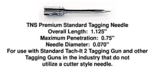 Tach-it 2 Tagging Gun Needles - Standard (tns) Pk/3