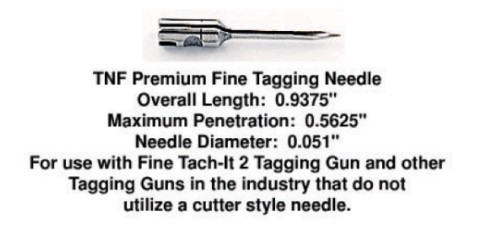 Tach-it 2 Tagging Gun Needles - Fine (tnf) Pk/3