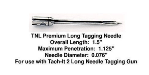Tach-it 2 Tagging Gun Needles - Long (tnl) Pk/3