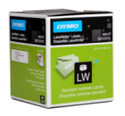 Dymo 28x89mm Standard Address Labels Bx/2 X 130