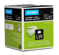 Dymo 28x89mm Standard Address Labels Bx/2 X 130