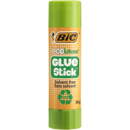 Bic 36gm Ecolutions Glue Stick Solvent-free