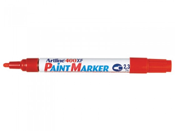 Artline 400 Marker 2.3 Medium Red