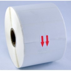 Thermal Labels 56x25mm Large Centre Permanent 500/roll