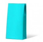 Block Bottom Paper Gift Bags 260 X 130 X 80mm Beach Blue Pk/500