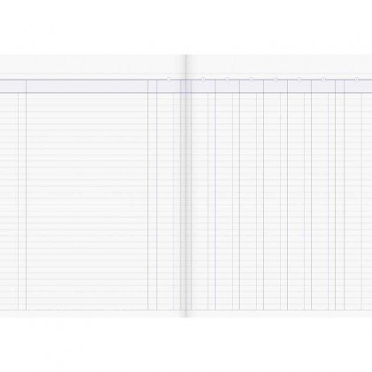 Milford 8 Column Analysis Book A4 Limp Cover 8mc 26lf