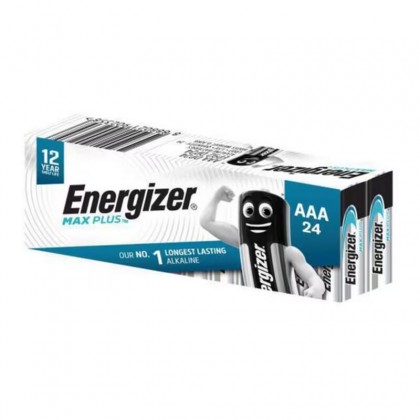 Aaa Energizer Max Plus Battery Alkaline Pk/24