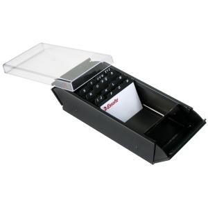 Esselte Metal Business Card Holder 600 Card