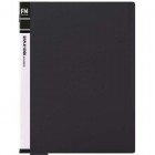 A5 20 Pocket Display Book Black
