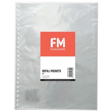 A4 Display Book Refillable Inserts Pk/10
