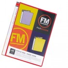 A4 Display Book Fm 40 Page Insert Red