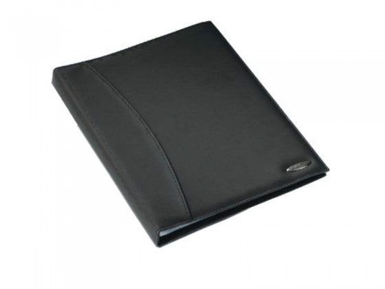 A4 Soft Touch Smooth Display Book 36 Pocket Black