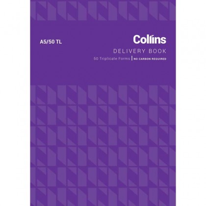 Collins Delivery Book A5 50tl Ncr