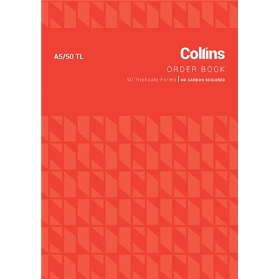 Collins Order Book A5/50tl Ncr (50)
