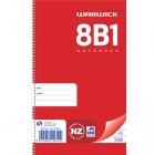 Warwick 8b1 Spiral Notebook 165x100mm
