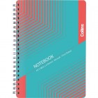 Collins Notebook Wiro Side Opening A5 60lf