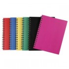 Spirax A6 Hardcover Lined Notebook 148 X 105mm Assorted Colours 100lf Each
