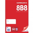 Warwick Spiral 8b8 50 Leaf Ruled Exercise Book