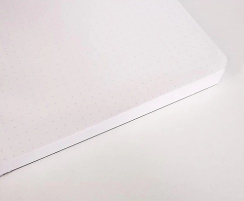 A5 Dotted Clairefontaine Clothbound 90gsm Notebook 192 Pages Blue