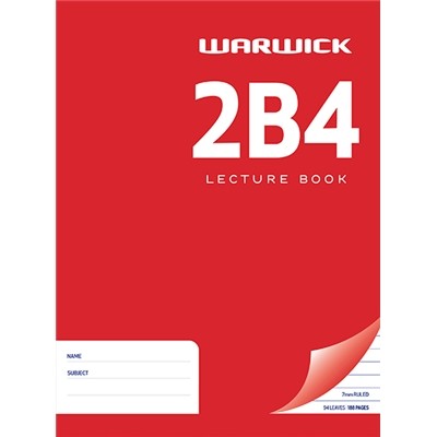 2b4 Lecture Book Ruled 7mm 230 X 180mm 94 Leaf