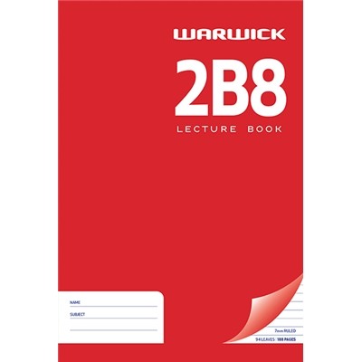 2b8 A4 Hard Cover Lecture Book