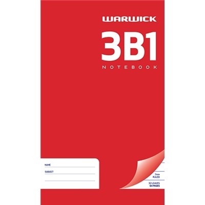 Warwick 3b1 Notebook 7mm