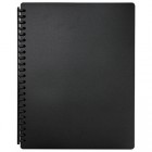 A4 Display Book Fm 40 Page Refillable Black
