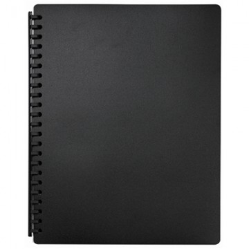 A4 Display Book Fm 40 Page Refillable Black