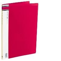 A4 Display Book 20 Pocket Insert Spine Red