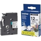 Brother Tze-231 12mm Black On White Laminated Labelling Tape