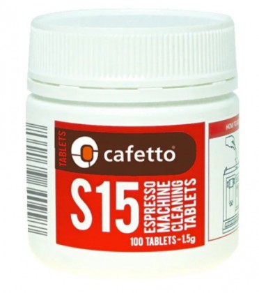 Cafetto S15 Cleaning Tablets Tub/100