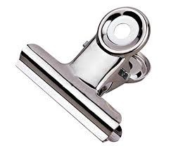 Chrome Letter Clips 51mm