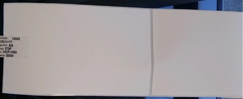 Courier Label Thermal Direct 101mm X 174mm Permanent White 25mm Core 400/roll