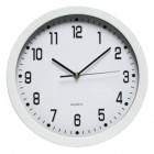 Dixon Wall Clock Round 30cm Glass Face White