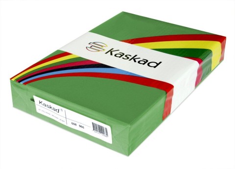 Kaskad Colour Paper A4 225gsm Woodpecker Green Pk/100