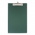 Clipboard Foolscap Pvc With Pocket Green