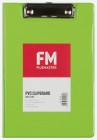Clipboard Pvc A5 With Flap Fm Vivid Lime Green
