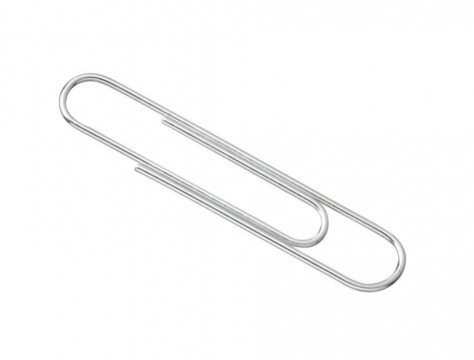 Paper Clips 28mm Round Pk/100