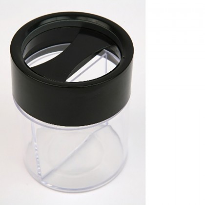 Paperclip Dispenser With Magnetised Lid Round Large