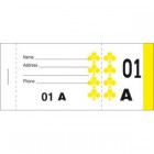 Collins Check Tickets 1-100 Duplicate Tickets Bk/100