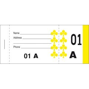 Collins Check Tickets 1-100 Duplicate Tickets Bk/100