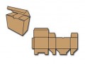 Die-cut Self-lock Boxes 225 X 167 X 83 White Case/100