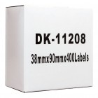 Brother Address Labels Large 38x90 Roll/400 Compatible