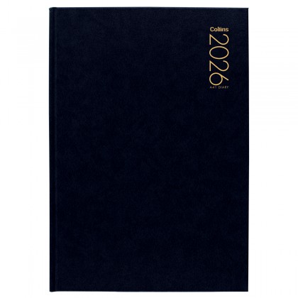 2026 Collins A41 Diary (day To Page) Black