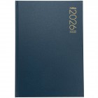 2026 Collins A4 Interleaved (2 Pages Per Day) Appointment Diary Navy
