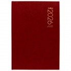2026 Collins A51a Appointment Diary (day To Page - 1/2 Hr Appts) Red