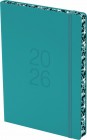 2026 Collins A5 Diary Coloured Edge (day To Page) Teal