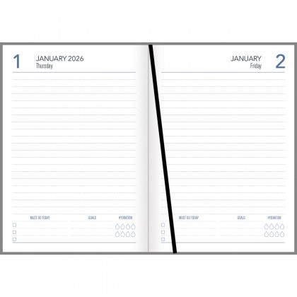 2026 Collins A51 Diary (day To Page) Floral Assorted