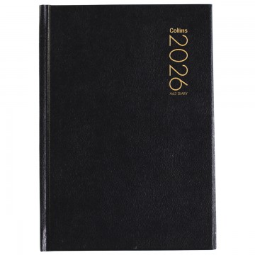 2026 Collins A63 Diary (week To View) Black